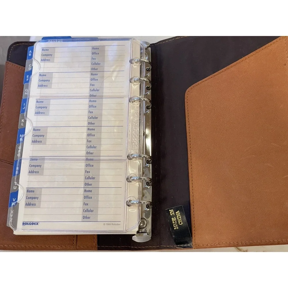 Rolodex vintage planner